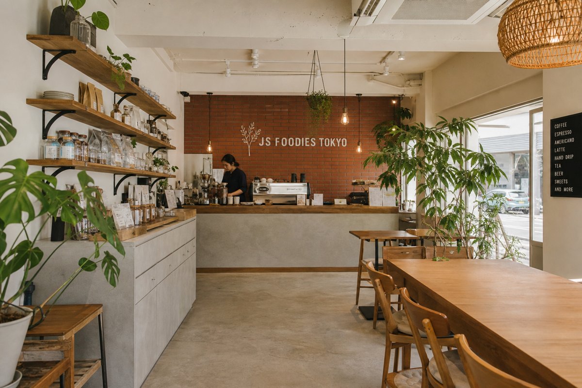 J.S. FOODIES TOKYO 主視覺參考
